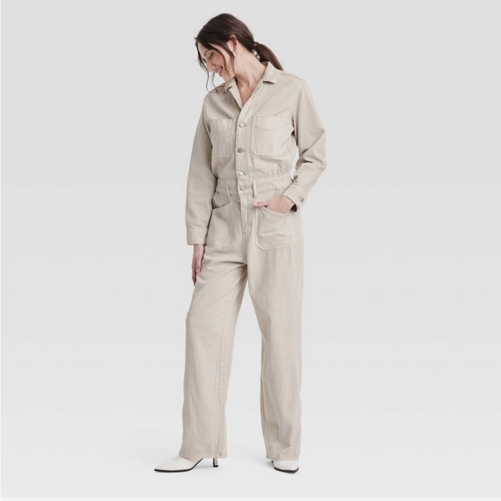 Women’s denim baggy jumpsuit